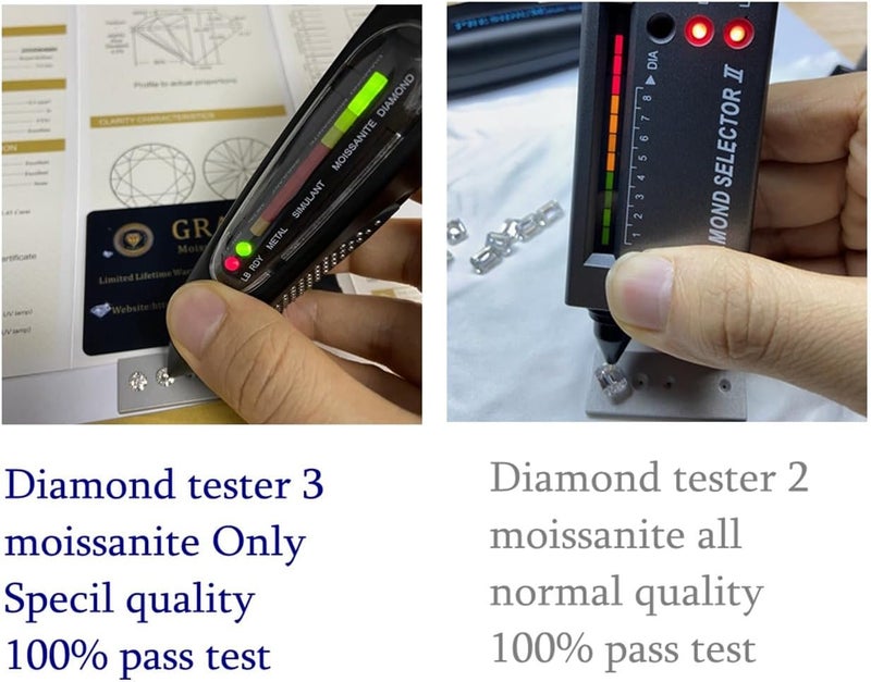 gepas Pink Color Moissanite Loose Stone 1ct 2ct 3ct Round Cut Lab Diamond VVS1 Clarity For Jewelry Making - Image 5